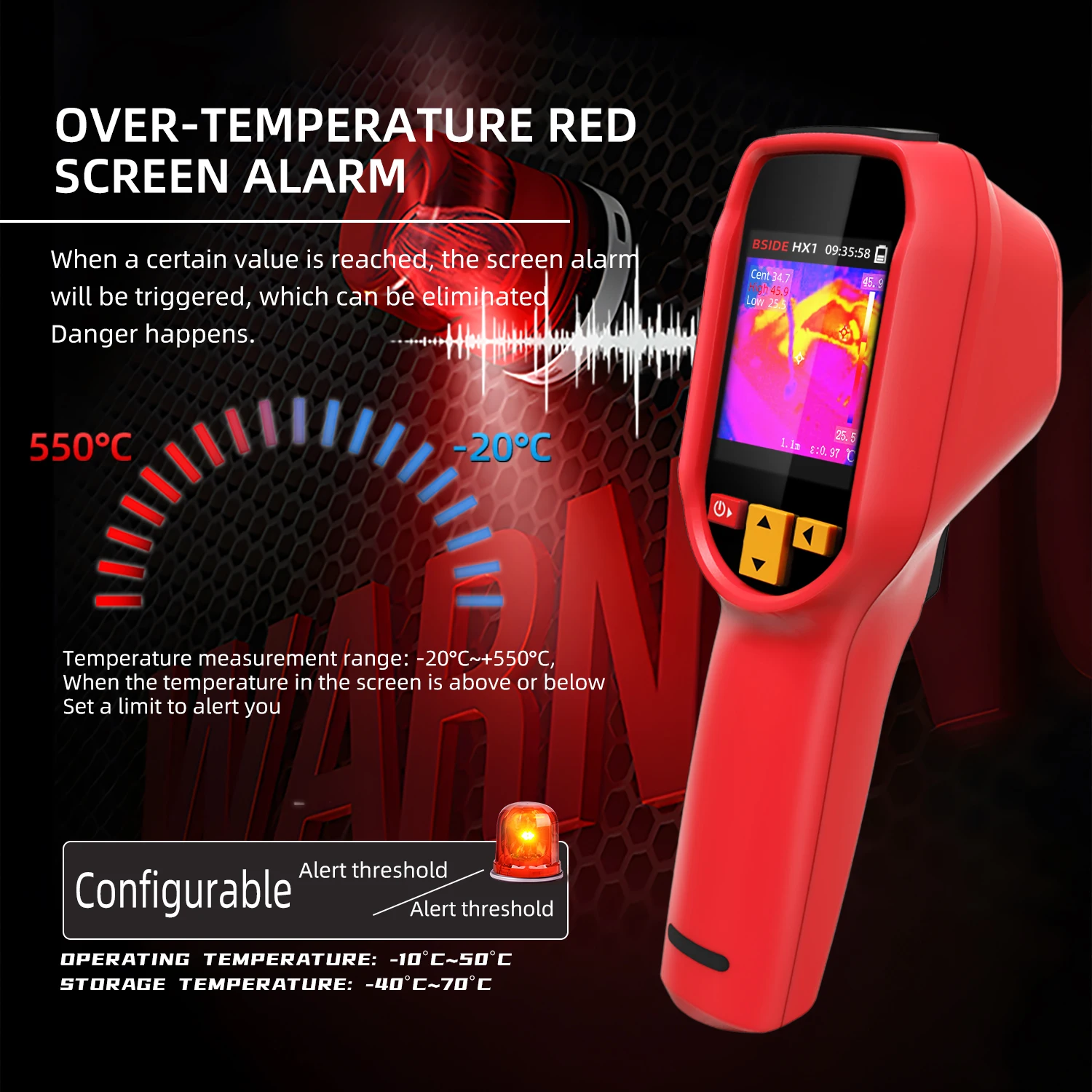 BSIDE HX1 240X240 Thermal Imag - Thermal Imager Pcb Repair recension och pris