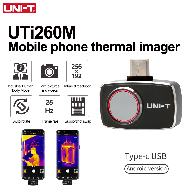 UNI-T Thermal Imager For Smart - Thermal Imaging Camera 256X192 recension och pris