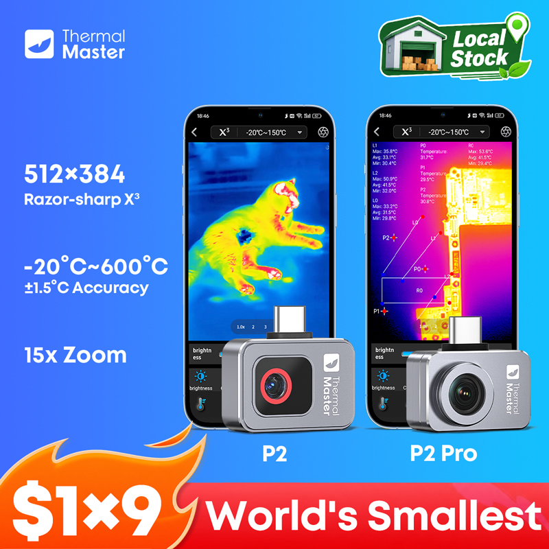 P2//P2Pro Thermal Imaging Came - Infiray P2 Pro Macro Lens recension och pris